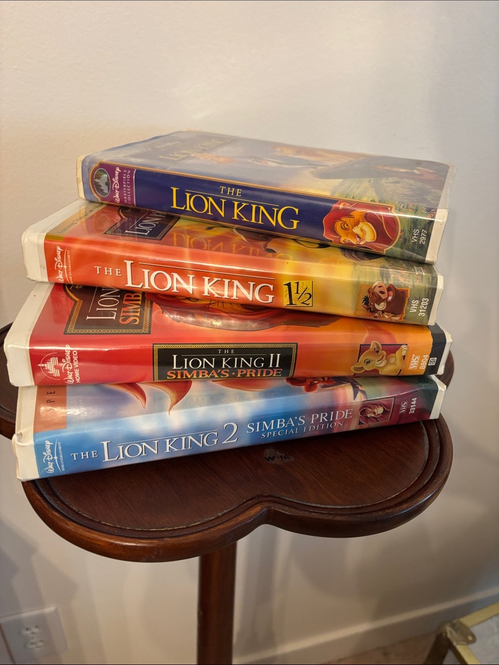Disney The Lion King VHS Set